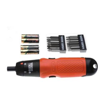 Black+Decker elemes csavarozó tartozékkal A7073-XJ 12V