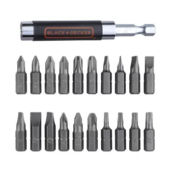 Black+Decker csavarozó készlet A7074-XJ 21 részes