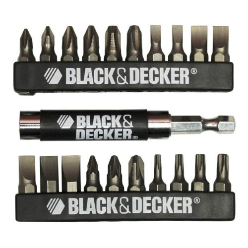 Black+Decker csavarozó készlet A7074-XJ 21 részes