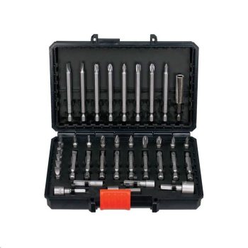   Black+Decker 38 darabos fúró és csavarozó készlet A7202-XJ