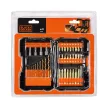 Black+Decker 41 darabos titánium fúró és csavarozó készlet A7227-XJ