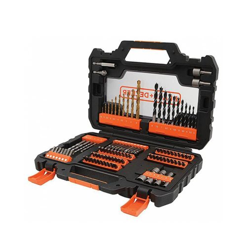 Black+Decker 104 darabos vegyes titánium készlet A7230-XJ