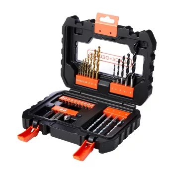 Black+Decker 31 darabos vegyes titánium készlet A7233-XJ
