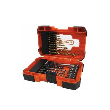   Black+Decker 27 darabos titánium fúró csavarozó készlet A7235-XJ