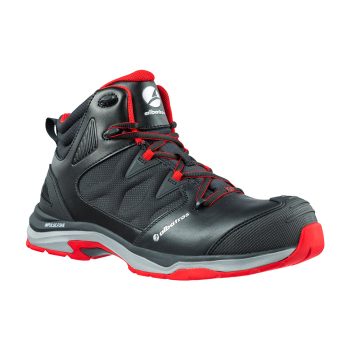   Albatros Ultratrail Black Mid S3 ESD HRO SRC Fekete/Piros - 41