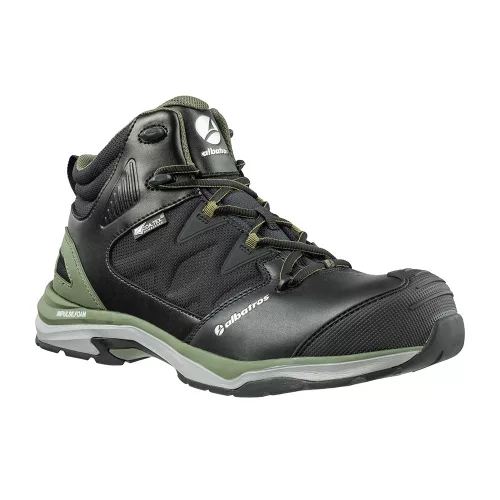 Albatros Ultratrail Olive CTX Mid S3 ESD HRO SRC Zöld/Fekete