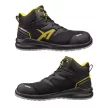 Albatros DALTON Blk Yellow Mid S3L ESD FO SR munkavédelmi bakancs fekete/sárga-36