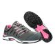 Albatros Twist Pink Wns Low S1P ESD HRO SRC női munkavédelmi cipő Szürke/Rózsaszín - 40