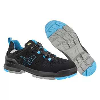   Albatros Fastpack Black/Blue Low S1PL ESD FO SR munkavédelmi cipő Fekete/Kék - 36