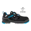 Albatros Forge Air Black/Blue XW Low S1 ESD FO SR munkavédelmi szandál Fekete/Kék - 37