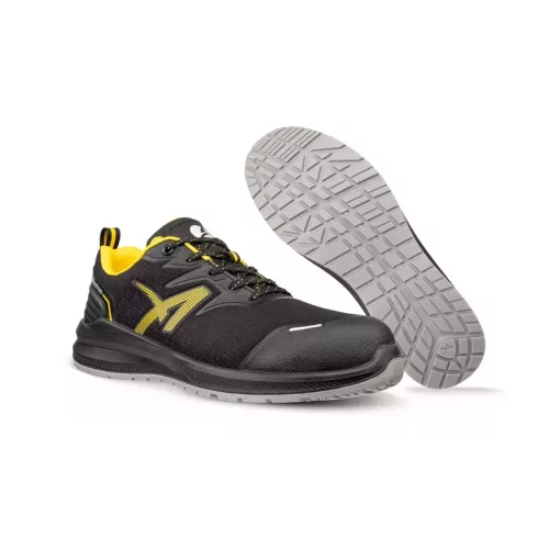 Albatros DALTON BLK YELLOW LOW S3L ESD FO SR munkavédelmi cipő 38