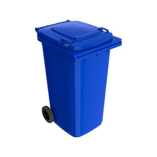 Háztartási műanyag szemetes kuka 240l kék