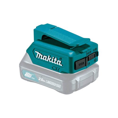 Makita USB akkumulátor töltő adapter 2,1A CXT