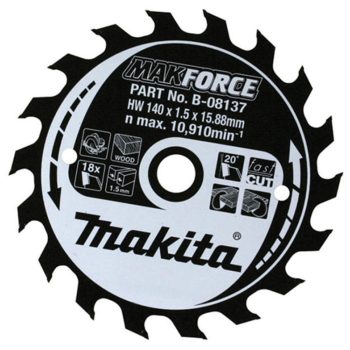 Makita Makforce körfűrészlap fához 190x30x2mm 12 fog