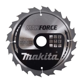 Makita Makforce körfűrészlap fához 210x30x2,4mm 16 fog