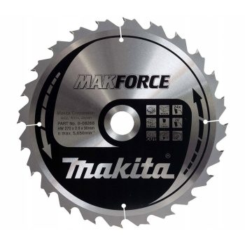 Makita Makforce körfűrészlap fához 270x30x2,6mm 24 fog
