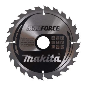 Makita Makforce körfűrészlap fához 180x30x2,4mm 24 fog