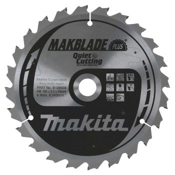   Makita Makblade Plus körfűrészlap fához 190x20x2,2mm 24 fog