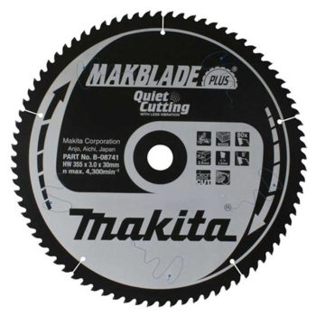   Makita Makblade Plus körfűrészlap fához 355x30x3mm 80 fog