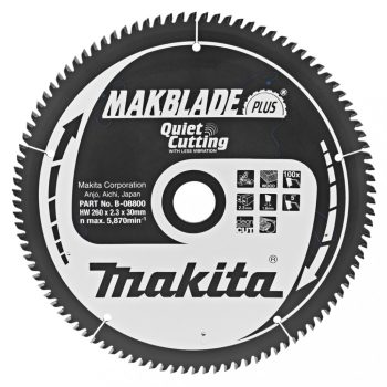   Makita Makblade Plus körfűrészlap fához 260x30x2,3mm 100 fog