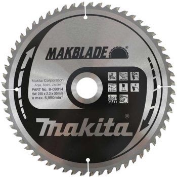 Makita Makblade körfűrészlap fához 255x30x2,3mm 60 fog