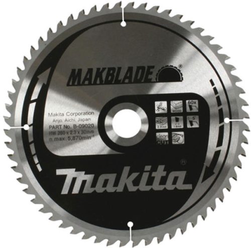 Makita körfűrészlap Z60 260x30mm