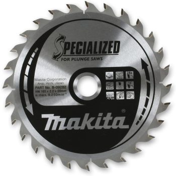 Makita merülő körfűrészlap fához 165x20x2,2mm 28 fog