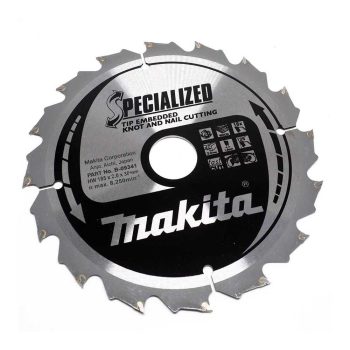   Makita körfűrészlap szöges és csomós fáhóz 185x30x2mm 16 fog