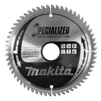 Makita körfűrészlap alumíniumhoz 160x30x2,4mm 60 fog