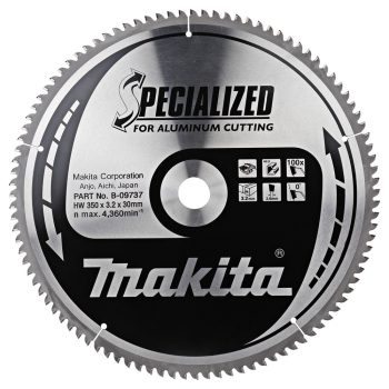 Makita körfűrészlap alumíniumhoz 350x30x3,2mm 100 fog