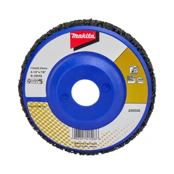 Makita tisztítótárcsa fekete nylon 115mm