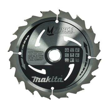 Makita Mforce körfűrészlap fához 165x20x2mm 16 fog