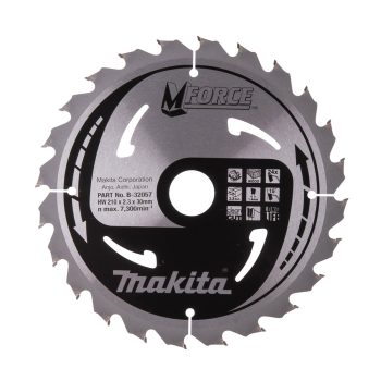 Makita Mforce körfűrészlap fához 210x30x2,3mm 24 fog