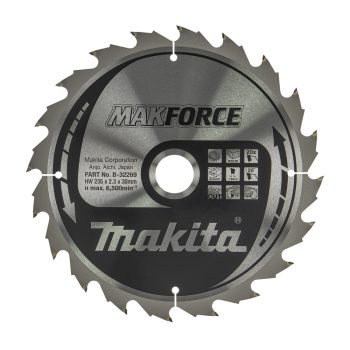 Makita Makforce körfűrészlap fához 235x30x2,3mm 20 fog