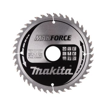 Makita Makforce körfűrészlap fához 165x30x2,4mm 40 fog