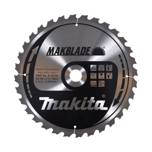Makita Makblade körfűrészlap fához 305x30x2,3mm 32 fog