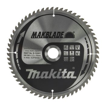 Makita Makblade körfűrészlap fához 260x30x2,3mm 60 fog
