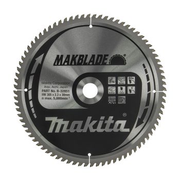 Makita Makblade körfűrészlap fához 305x30x2,3mm 80 fog
