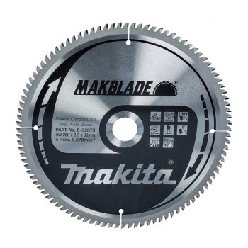 Makita Makblade körfűrészlap fához 260x30x2,3mm 100 fog