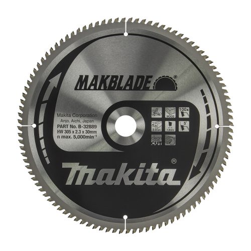 Makita Makblade körfűrészlap fához 305x30x2,3mm 100 fog
