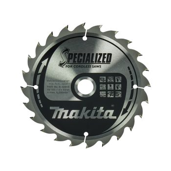   Makita körfűrészlap akkus géppel, fához 165x20x1,5mm 24 fog