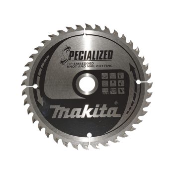   Makita körfűrészlap szöges és csomós fáhóz 165x20x2mm 40 fog