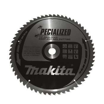   Makita körfűrészlap szöges és csomós fáhóz 355x30x3mm 60 fog
