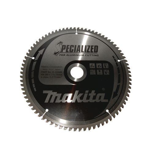 Makita körfűrészlap alumíniumhoz 260x30x2,4mm 80 fog