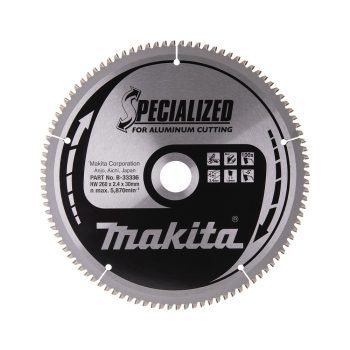 Makita körfűrészlap alumíniumhoz 260x30x2,4mm 100 fog