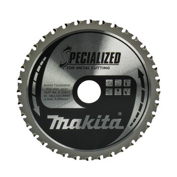 Makita körfűrészlap acélhoz, fémhez 185x30x1,9mm 36 fog