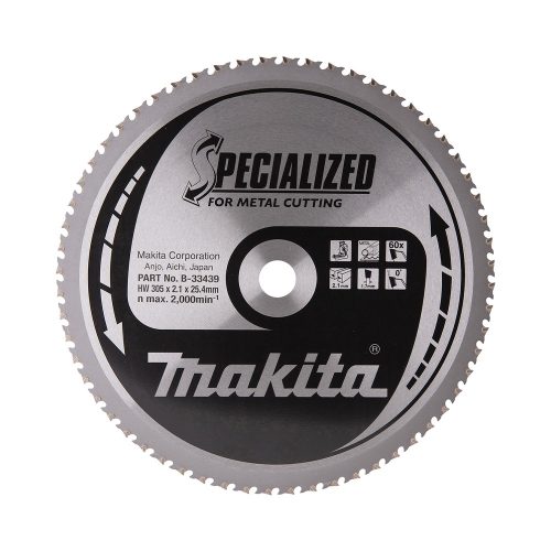 Makita körfűrészlap fémre Z60 305x25,4mm
