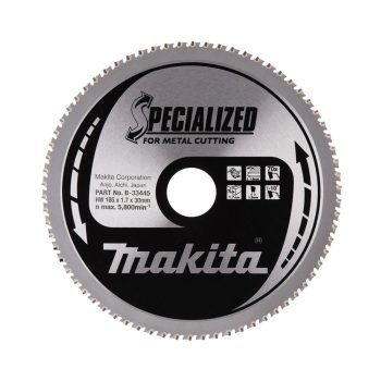 Makita körfűrészlap acélhoz, fémhez 185x30x1,7mm 70 fog