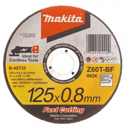 Makita vágókorong inox 125x0,8 mm