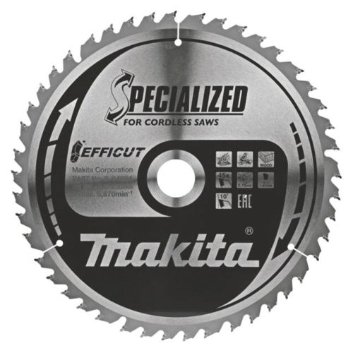 Makita EFFICUT körfurészlap 260x30mm Z45